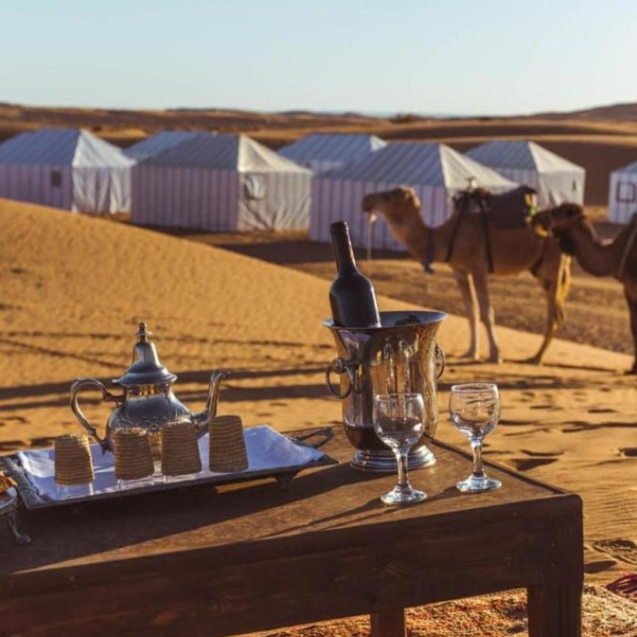 Merzouga Pearl Luxury Camp Esterno foto